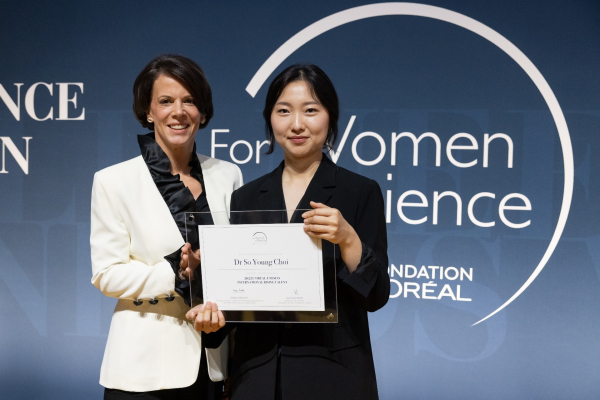 ‘2022 로레알-유네스코 세계여성과학자상’ 인터내셔널 라이징 탤런트에 선정된 한국과학기술원 최소영 연구조교수 ⓒ로레알