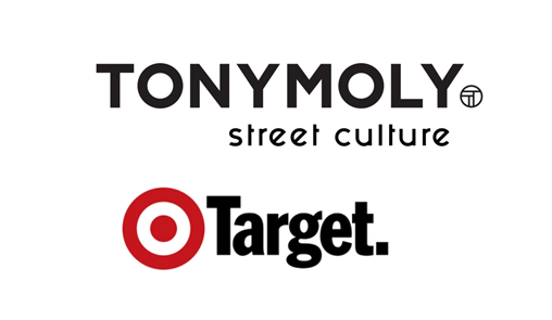 토니모리(위)와 Target 로고