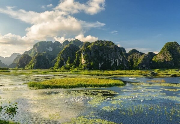그림 4. 베트남에서 9번째로 람사르 습지로 지정된 번롱 습지 Ⓒvinpearl.com